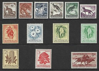 Australia 1959 Set of 13 SG316/27 MNH CV £32