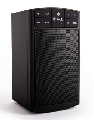 AudioBlock Block A Netzwerklautsprecher Schwarz