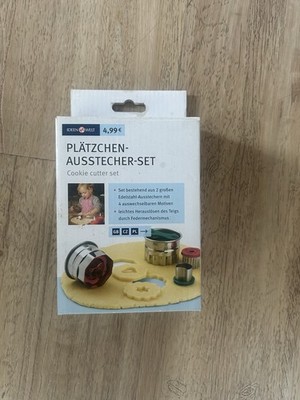 Plätzchen-Ausstecher-Set aus der Rossmann Ideenwelt (NEU in OVP)
