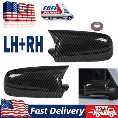 Fits VW Jetta MK4 Bora Passat Carbon Fiber Style Replacement Mirror Cover Caps