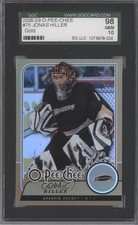 2008-09 O-Pee-Chee Rainbow Foil Jonas Hiller #75 SGC 10 GEM m5x