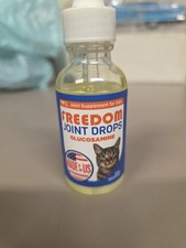 FREEDOM JOINT DROPS CATS WITH HYALURONIC ACID, MSM GLUCOSAMINE CHONDROITIN CAT