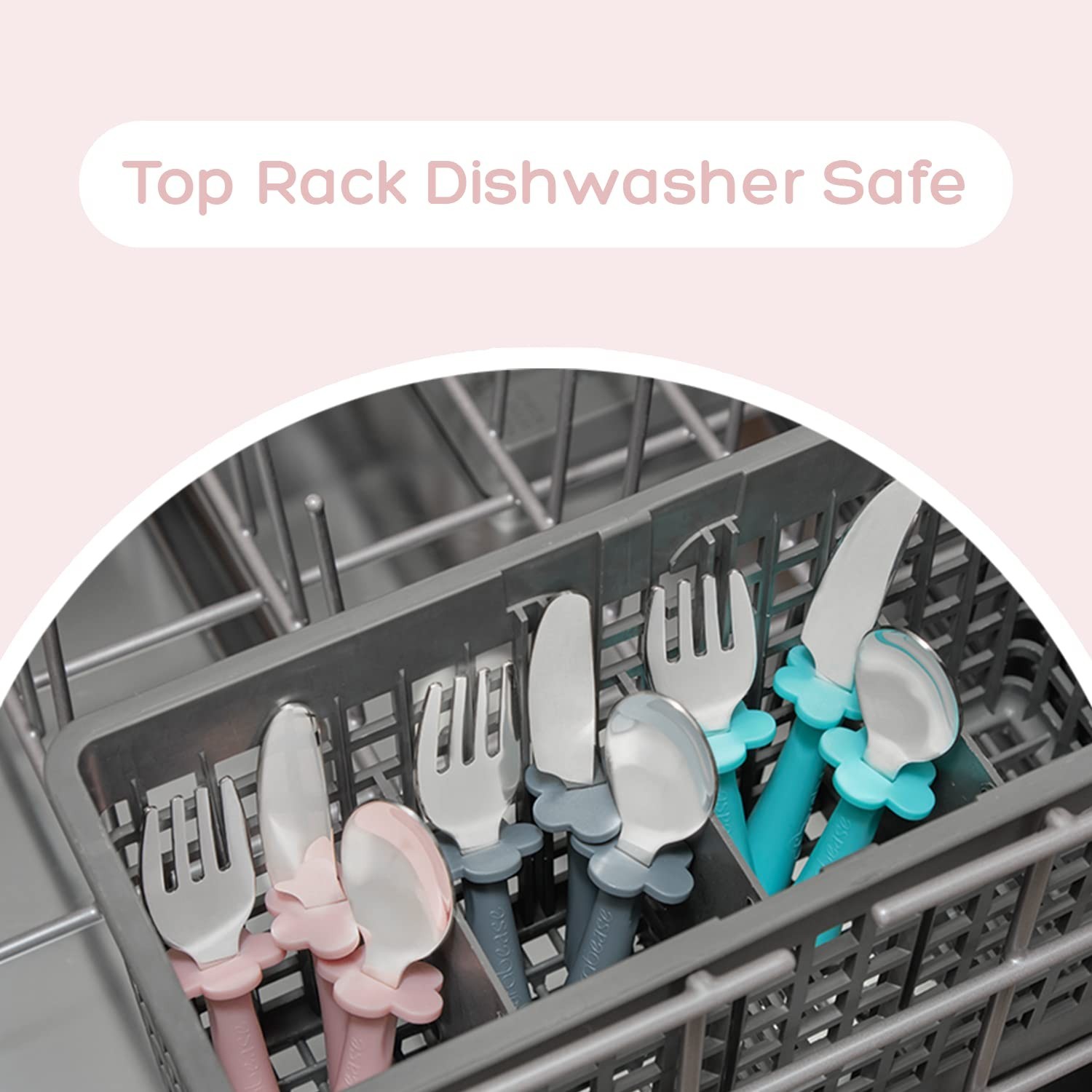 Grabease - 3-piece stainless steel ergonomic cutlery