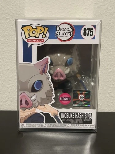 NEW! Demon Slayer Funko 875 Flocked Inosuke Hashibira Chalice Exclusive!