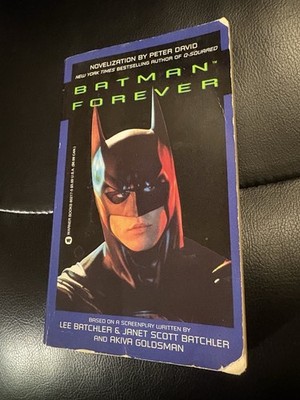Batman Forever Peter David 1995 PB Movie Tie-In Val Kilmer 1st Printing DC Comic
