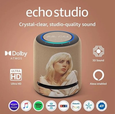 NEW Amazon Echo Studio Billie Eilish Limited SIGNATURE Edition Smart Speaker