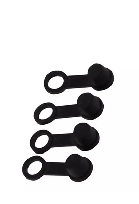 4x Gummi Bremsenentlüftungsnippel Fettkappe Staubschutzkappe 8mm Motorrad