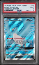 Articuno Gx Full Art Pokemon Sun & Moon Celestial Storm 154/168 PSA 9 on eBay
