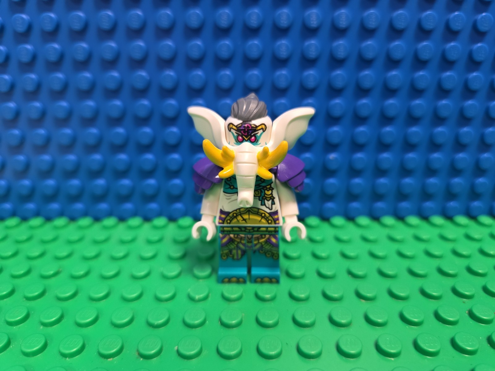 Lego Yellow Tusk Elephant Minifigure mk108 Monkie Kid 80047 80045 80043 CMF Lot 