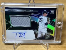 2021 Panini Spectra Tarik Skubal Rookie Patch Auto On Card RPA /199 Detroit RC