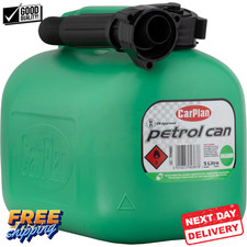 CarPlan TPH005 5L Fuel Can Unleaded Petrol Green