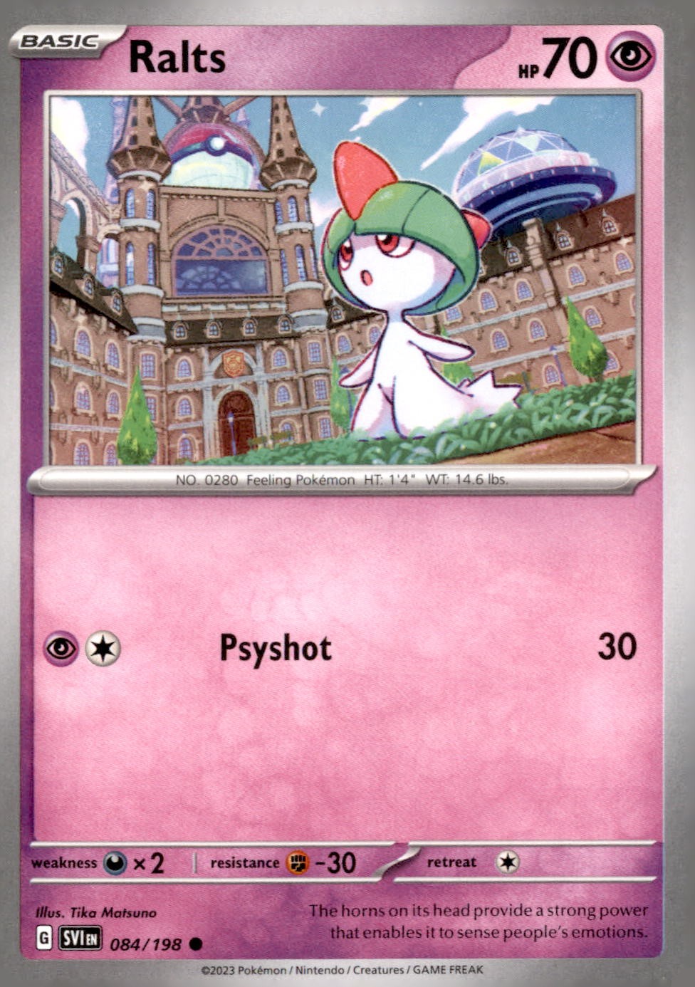 SV01: Scarlet & Violet Base Set #084/198 Ralts