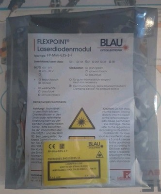 1× Lasermodul FP-Mini-635-1-F von Laser Components   neu 