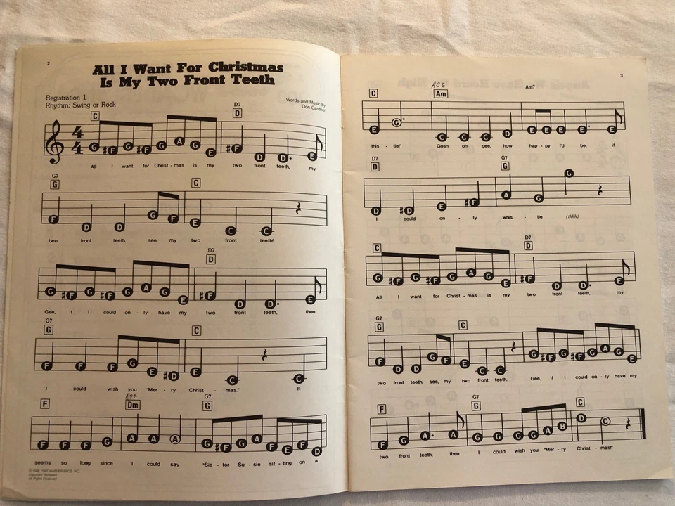 Cancionero EZ Play Today: Winter Wonderland (órgano/piano/teclado) Foto 3 de 4