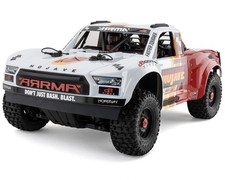 Arrma Mojave 4S BLX Brushless 1/8 4WD RTR Electric Desert Truck White/Red