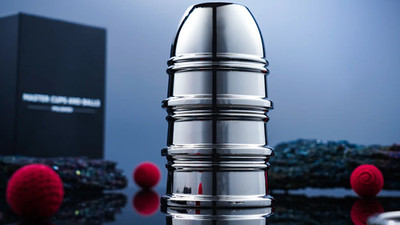 Master Cups and Balls (Silver) by TCC Magic (Limited Run)