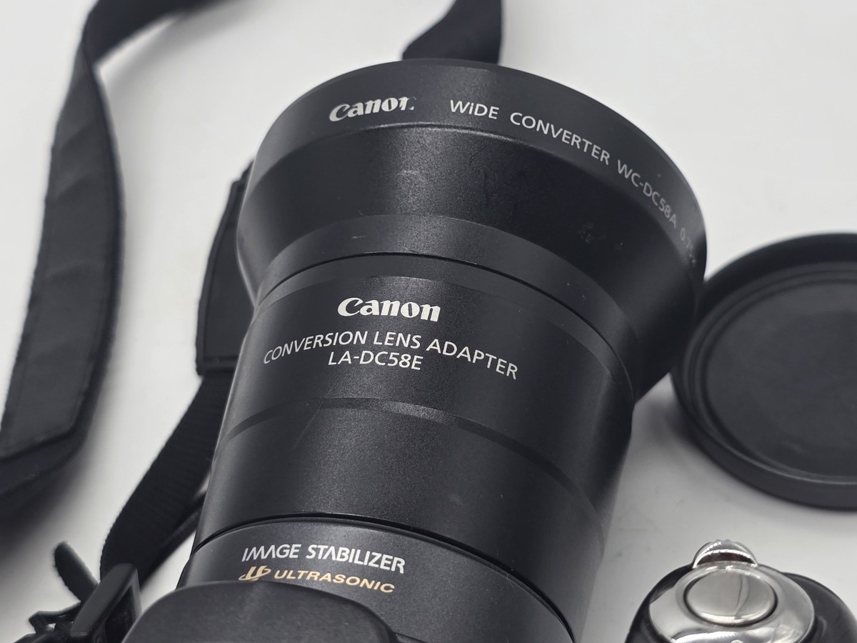 Canon Powershot S3 IS レンズアダプターLAH-DC20付き CANON | Lah-Dc20 Lens Adapter/Hood Set For PowerShot S2 Is