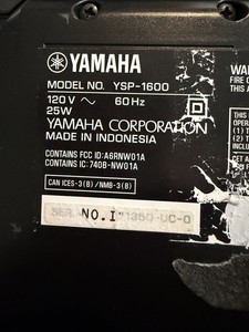 Yamaha Ysp-1600 | eBay