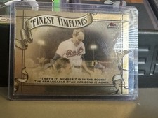 Nolan Ryan 24 Topps Finest - True Gold Finest Timelines 7th No-Hitter