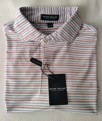 NWT SMALL PETER MILLAR  Cadence PERFORMANCE JERSEY Polo MSRP $115