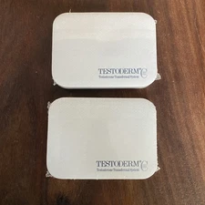 New Testoderm Testosterone Prescription Note Pad Paper Notepad Drug Rep Vintage