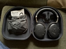 Cuffie wireless PARROT Zik 2.0 di Philippe Starck. Custodia inc. Pads nuovi req.  
