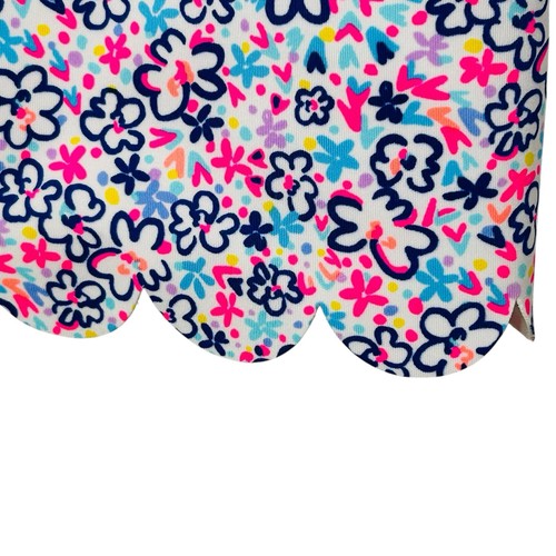 Lilly Pulitzer Sophelia Shift Dress Girls Size 16 Halter Ponte Summer Vacation - Picture 6 of 14
