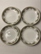 Set Of 4 Vintage Everbrite Alberta Fine China Bowls Very Good Condition