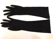  METERS MAKE LADIES BLACK NYLON DRESS GLOVES UNLINED SIZE ONE SIZE FITS MOST