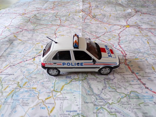 Modèle Réduit Citroën ZX Police/gendarmerie 1992 - échelle 1/43, Marque Norev, Occasion, Référence 2704251
