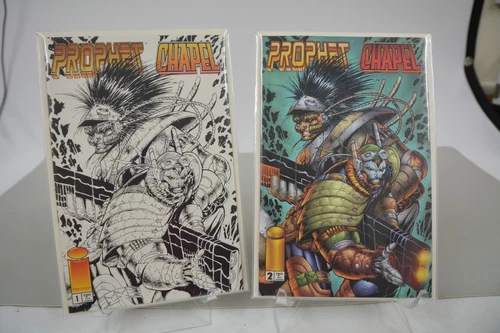 Prophet Chapel #1-2 Super Soldiers( Image 1996) Rob Liefeld 2-Book Cover  E-1