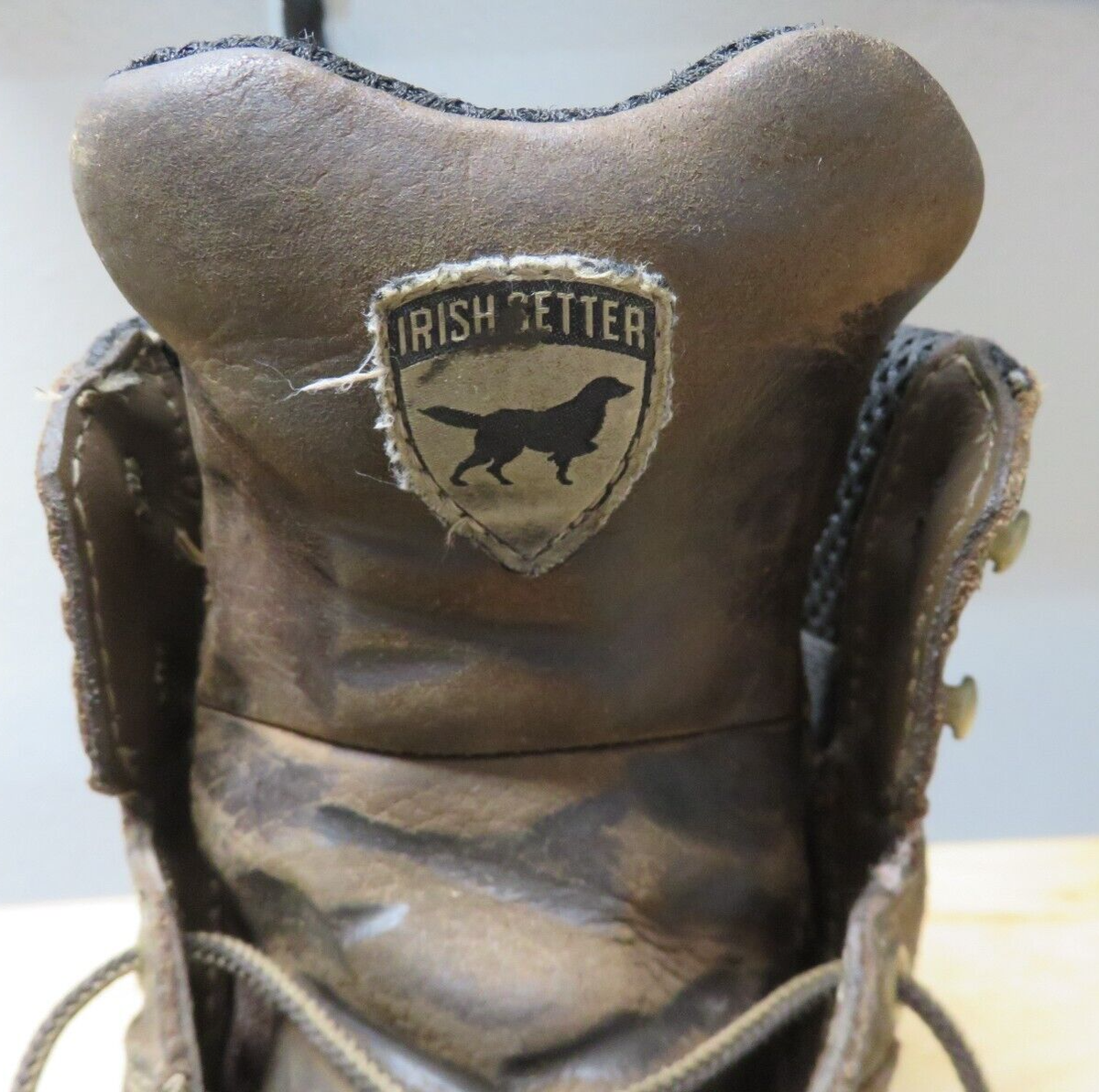 Red Wing Shoes Irish Setter Steel Toe Leather Boots Size 15  display picture 2