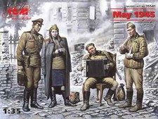 ICM 35541 KIT 1/35 MAY 1945 SOLDATI SOVIETICI