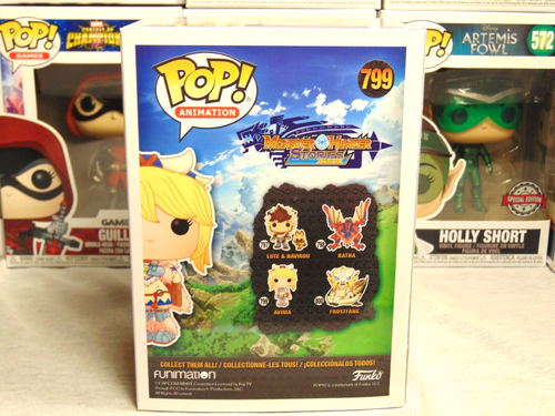 Funko Pop! Animazione: Monster Hunter - Avinia, Modellino Vinile #799 46938 NUOVO!! - Foto 3 di 6