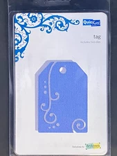Gift Tag Metal Die Set by QuicKutz Cutting Embossing