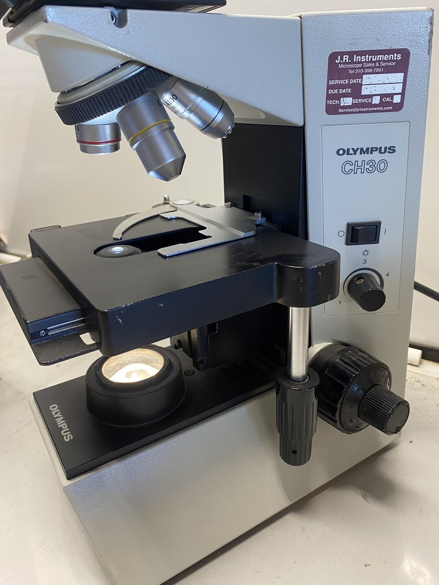 Olympus μ【mju:】F0730-28ID p Olympus CH30 Binocular Microscope Missing Eye Pieces
