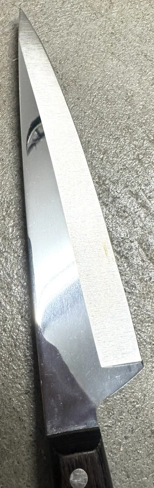 Cuchillo de chef francés EKCO punta de flecha vintage de 13-1/2” hecho en EE. UU. Foto 4 de 4