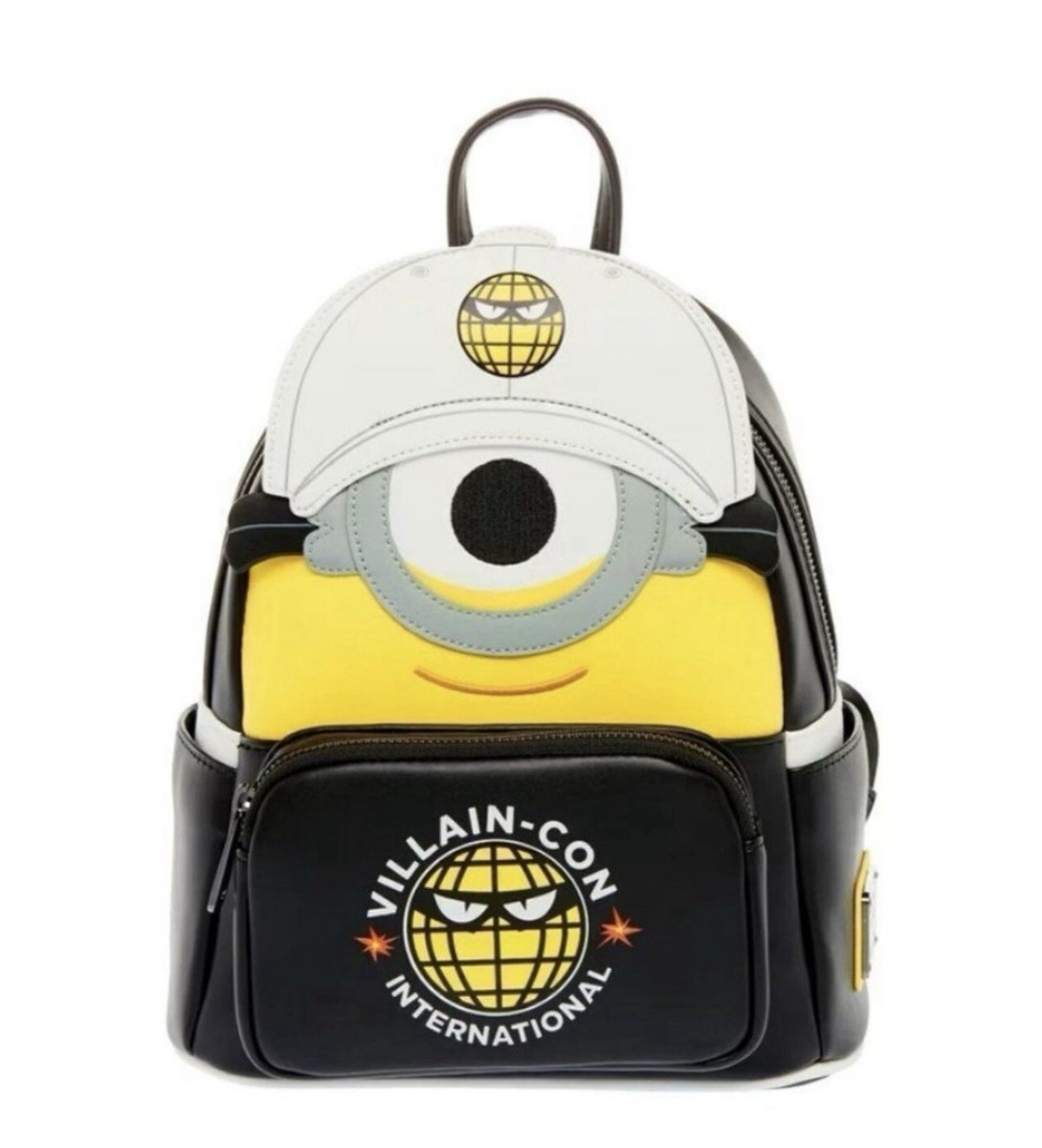 Loungefly Villain-Con Minion Backpack - Black, Yellow, White Universal Studios - Despicable Me Minions - Loungefly  main image 3