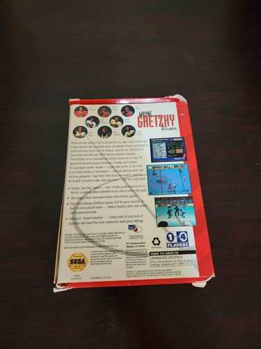 Sega Genesis Wayne Gretzky and the NHLPA All Stars Box Only, Nice! - Picture 2 of 4