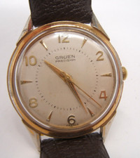 VTG GRUEN PRECISION WRIST WATCH WIND UP RUNS ON OFF