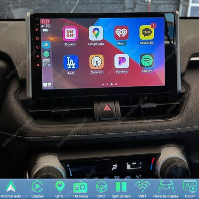 4+64G For 2019-2023 Toyota RAV4 9'' Carplay Android 14 Car Stereo Radio GPS Navi 