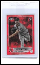 2022 Topps Chrome Sapphire - Orange #11/25 Tyler Gilbert #130 Rookie RC