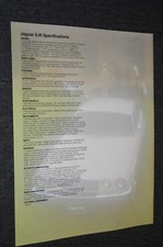 1976 JAGUAR XJ6 SPECS ORIGINAL DEALER ADVERTISEMENT AD PRINT 76 XJ 6