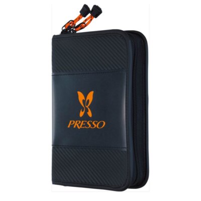 Daiwa Presso Wallet L (C) Black Fishing Goods Pouch 17x23x4cm PVC  08530110 NEW