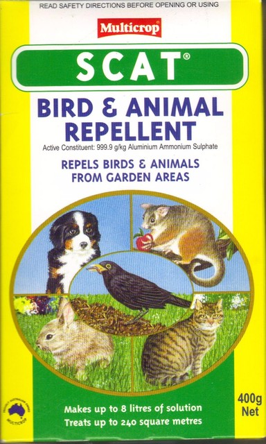 Scat Bird And Animal Repellent Makes Up To 8l Of Solution Possum Vermin 400g For Sale Online Ebay