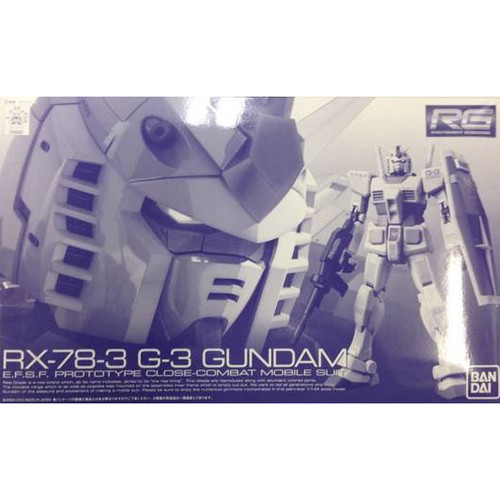 Traje móvil RG 1/144 RX-78-3 G-3 Gundam Bandai Gundam Gunpla de Japón Envío directo - Imagen 5 de 5