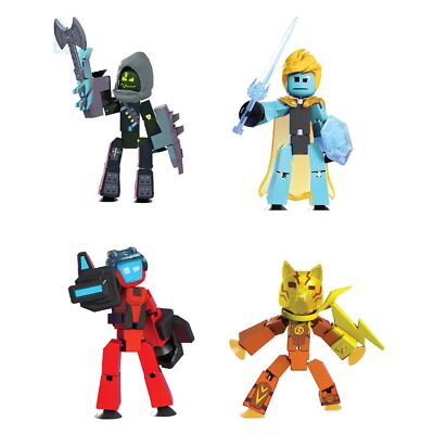 Zing StikBot Legendz Series 2 - Includes MERC, Doctor Nevermore, Bolt, Kallis...