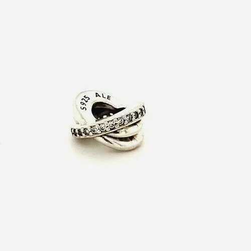 Sparkling and Polished Lines Spacer Charm