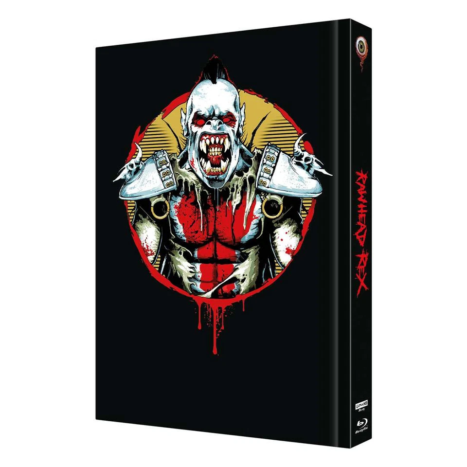 4K Mediabook RAWHEAD REX Cover E Clive Barker UHD Blu-ray George Pavlou 1986 - Image 2 of 2