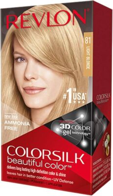 REVLON ColorSilk Permanent Hair Color, Long-Lasting Ammonia Free, Pack of 12